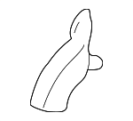 2M5Z17K709GA - Body: Cover for Ford Image