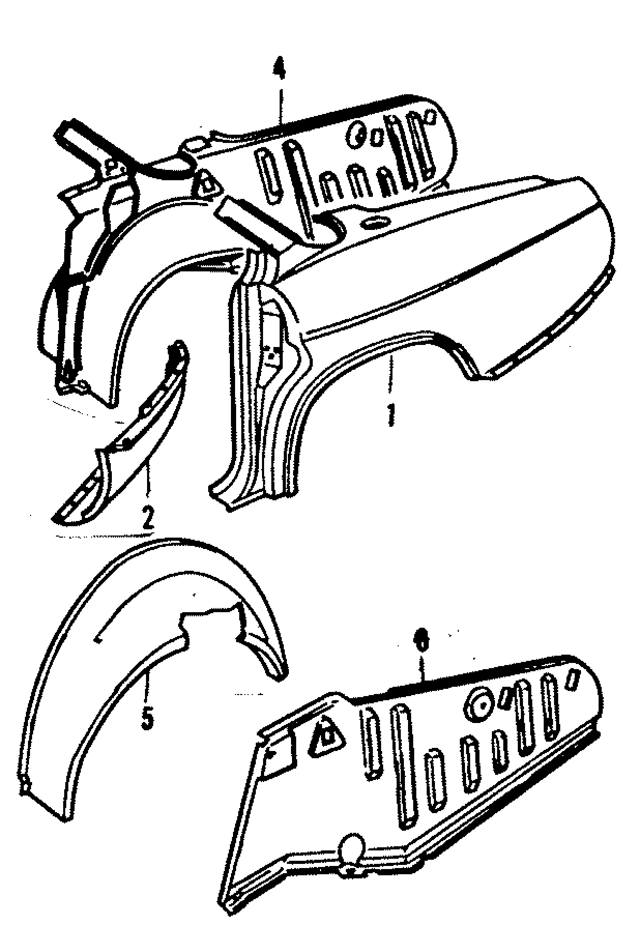 11692 - Body: Outer Panel for Jaguar Image