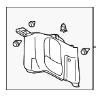 769341FC0A - Body: Upper Quarter Trim for Nissan Image