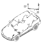 68082800AA - Electrical: Trailer Tow Wiring Kit for Mopar Image