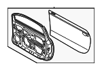 68661557AA - : Door Shell for Mopar Image