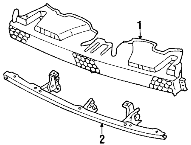 6231001F25 - : Grille for Nissan Image
