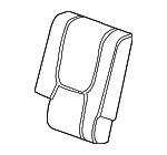 19179318 - : Seat Back Cover for Chevrolet: Equinox Image