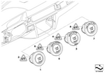 61319154945 - Vehicle Electrical System: Starter/Stop Switch for BMW Image