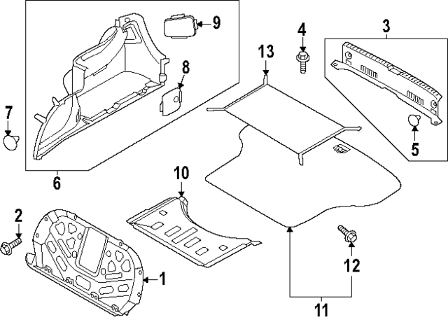 85790G9200 - : Cargo Net for Hyundai Image