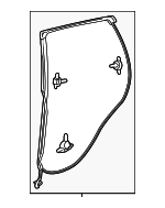 72810TJBA02 - Body: Door Weather-strip for Acura Image