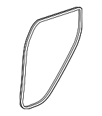 72815TJBA01 - Body: Weather-strip On Body for Acura Image