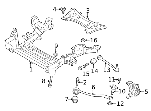 Suspension Components for 2015 BMW X3 #0