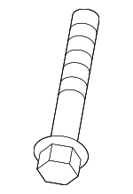 33306785433 - : Ft Lower Control Arm Bolt for BMW: 528i, 528i xDrive, 535i, 535i xDrive, 550i, 650i, M5, M6, X3, X4 Image