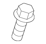 31103413500 - : Lower Ball Joint Bolt for BMW: X3, X4 Image