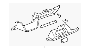 20925899 - Body: Glove Box Assembly for GM Image