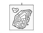 72610TBAA02 - Body: Lock Assembly for Honda Image