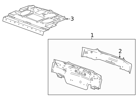 Rear Body for 2010 Saab 9-5 #0