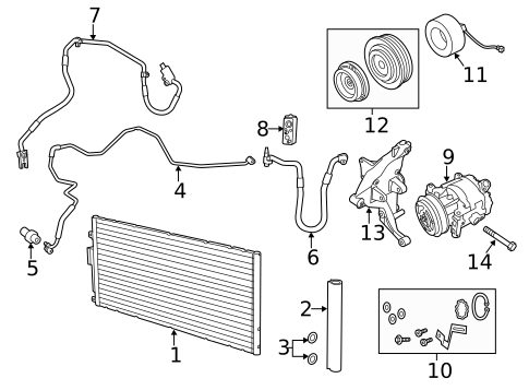 Switches & Sensors for 2019 Fiat 500 #1