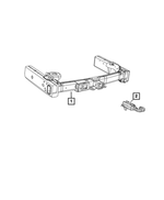 68440440AB - Frame, Bumper and Fascia: Tow Hook for Mopar Image