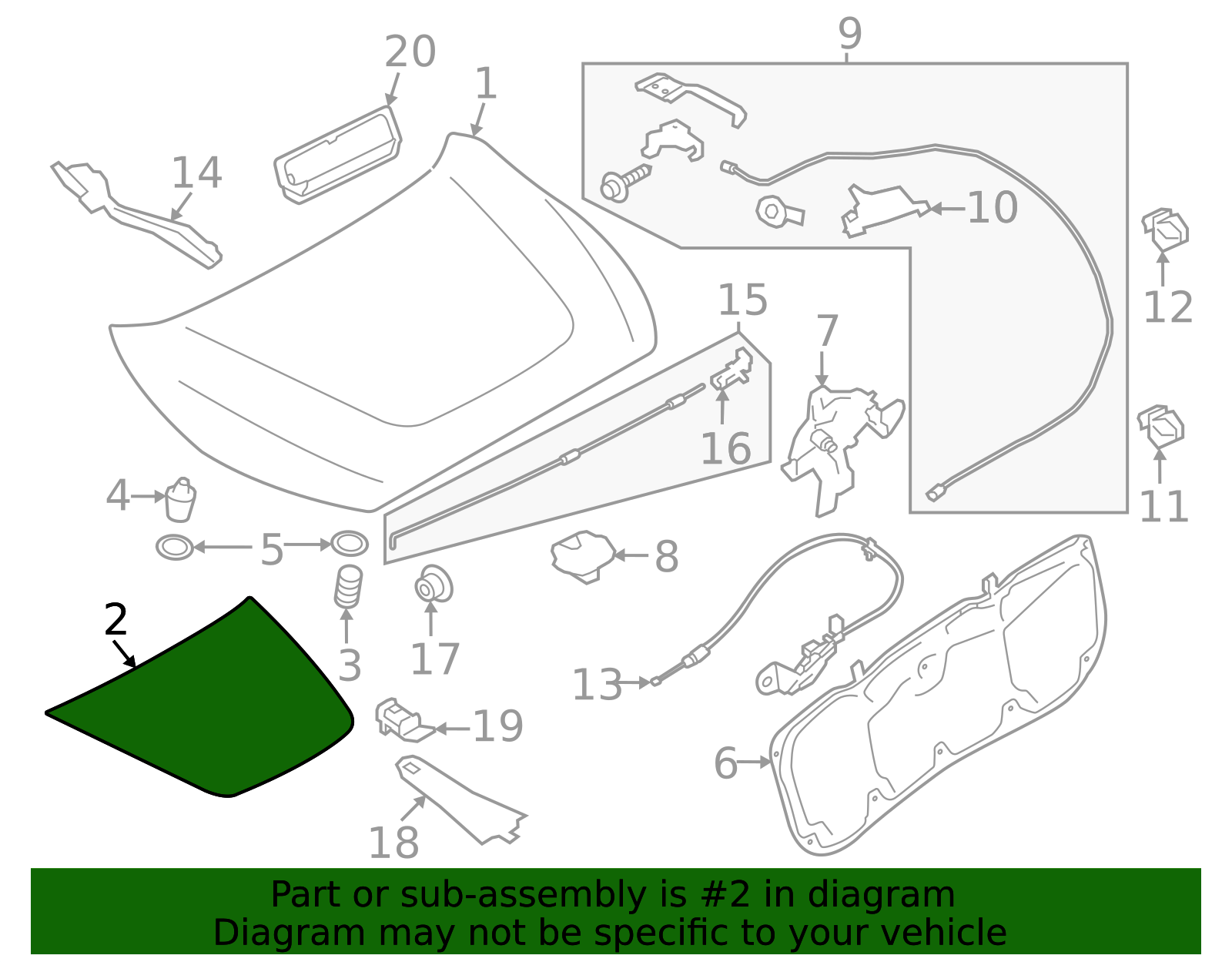 91019FN00A - Decal 2024-2025 Subaru Crosstrek | Subaru Parts Exchange