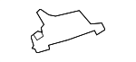 57332AL040 - Body: Release Cable Protector for Subaru Image