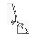 15134741 - Body: Bellcrank for Buick: Rainier | Chevrolet: Trailblazer, Trailblazer EXT | GMC: Envoy, Envoy XL | Oldsmobile: Bravada Image