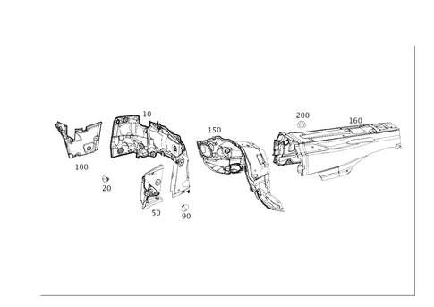 Engine Compartment Damping for 2014 Mercedes-Benz CLS 63 AMG&reg; S #0
