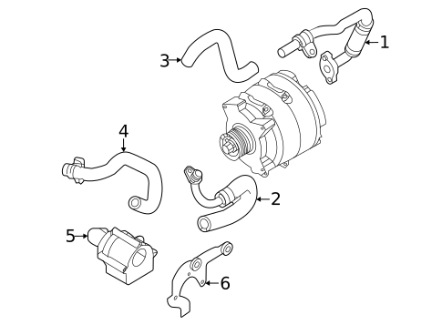 Hoses & Lines for 2025 Audi RS6 Avant #3