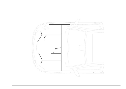 Engine Cable Harness, Body Mounted for 2015 Mercedes-Benz B Electric Drive #0