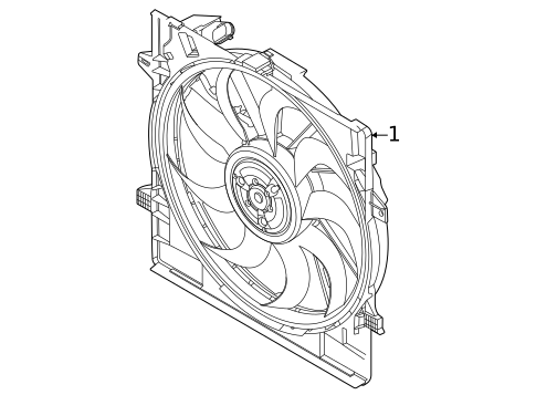 Cooling Fan for 2023 Kia Carnival #0
