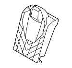 52205A549F6 - Body: Seat Back Cover for BMW Image