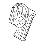 52209874822 - Body: Seat Back Pad for BMW Image