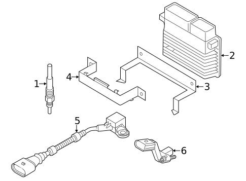 Powertrain Control for 2012 Volkswagen Passat #0