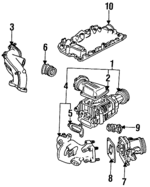 F1SZ6F066A - Engine: Supercharger for FORD Image