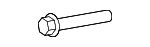 WHT008666 - Suspension: Rear Upper Control Arm Mount Bolt for Audi Image