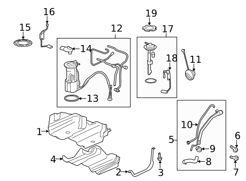 Emission Components for 2007 Suzuki XL-7 #1