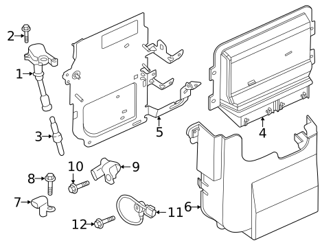 Ignition System for 2022 Ford Escape #0