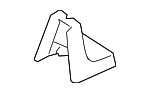 6977A183XA - Body: Seat Track Cover for Mitsubishi Image