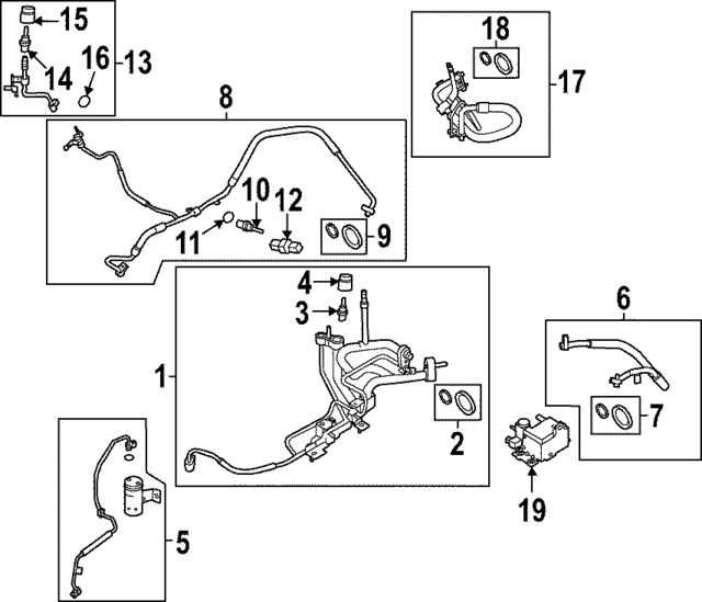 NL3Z19A566A - : Vacuum Reservoir for Ford Image