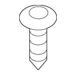 1249205163 - Body: Side Trim Panel Screw for Genesis: Electrified G80, Electrified GV70, G70, G80, G90, GV60, GV70, GV80, GV80 Coupe | Hyundai: Accent, Azera, Elantra, Elantra GT, Elantra N, Equus, Genesis, Genesis Coupe, Ioniq, Ioniq 5, Ioniq 6, Kona, Kona Electric, Kona N, Palisade, Santa Cruz, Santa Fe, Santa Fe Sport, Santa Fe XL, Sonata, Tucson, Veloster, Veloster N, Venue, Veracruz, XG300, XG350 Image