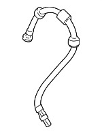 32221982 - Brakes: Brake Hose for Volvo: C30, C70, S40, V50 Image