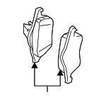 32373166 - Brakes: Brake Pads for Volvo: C30, C70, S40, V50 Image