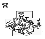 17044TXMA04 - : Fuel Tank for Honda: Insight Image