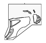 99650396210GRV - : Quarter Panel for Porsche: 911 Image