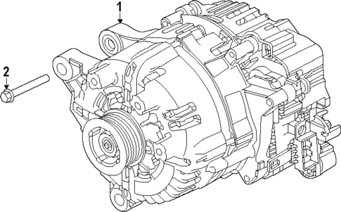 Alternator for 2023 Land Rover Discovery #5