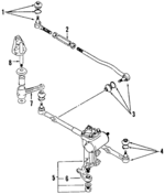 4881081A01 - Steering: Outer Tie Rod for Suzuki Image