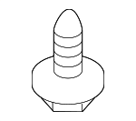 90671S0D003ZF - Body: Trunk Lid Trim Clip for Acura Image