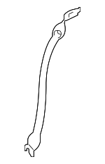 51117385298 - Body: Side Support Strip for BMW: 530e, 530e xDrive, 530i, 530i xDrive, 540d xDrive, 540i, 540i xDrive, M550i xDrive Image