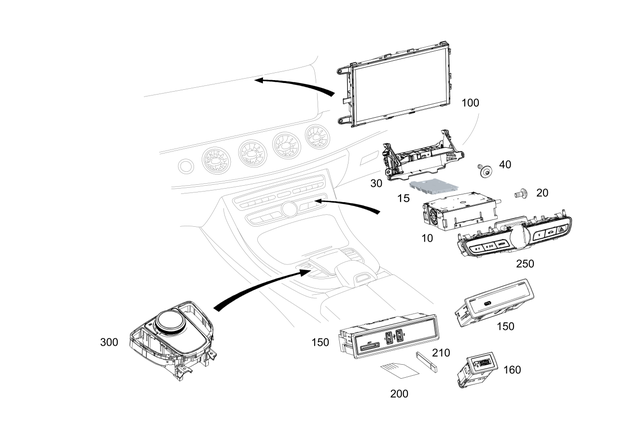 2389007404 - Electrical System: Control Unit for Mercedes-Benz: E400, E450, E53 AMG Image image