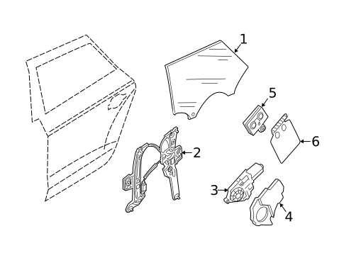 Rear Door for 2015 Audi RS7 #0