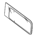 823001PC0A - : Door Glass for Nissan Image