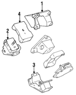 1231565040 - : Mount Bracket for Toyota Image