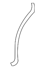 91176879 - Body: Wheel Flare Retainer for Chevrolet: Tracker Image