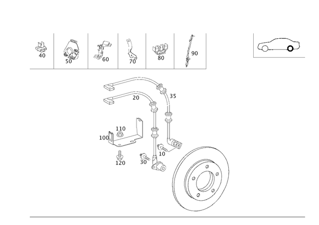 2115403017 - Electrical Equipment and Instruments: Rpm Sensor for Mercedes-Benz: CLS500, CLS55 AMG, CLS550, CLS63 AMG, E320, E500, E55 AMG Image image